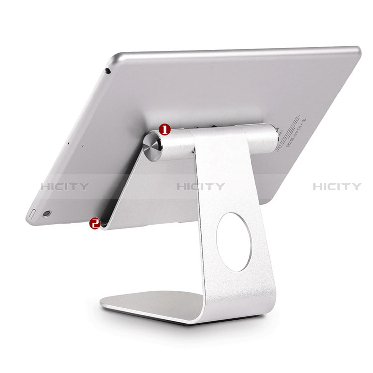Support de Bureau Support Tablette Flexible Universel Pliable Rotatif 360 K23 pour Apple iPad 10.2 (2019) Plus