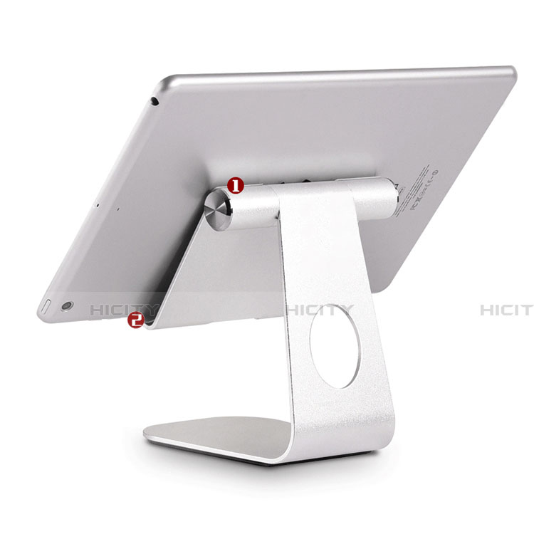 Support de Bureau Support Tablette Flexible Universel Pliable Rotatif 360 K23 pour Apple iPad Air 10.9 (2020) Plus