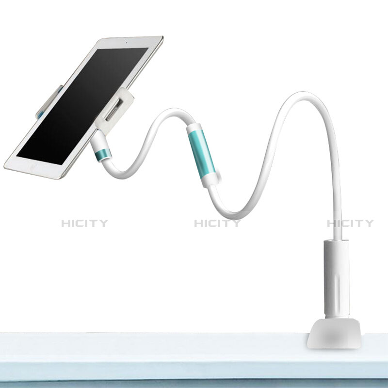 Support de Bureau Support Tablette Flexible Universel Pliable Rotatif 360 pour Apple iPad Air 2 Blanc Plus