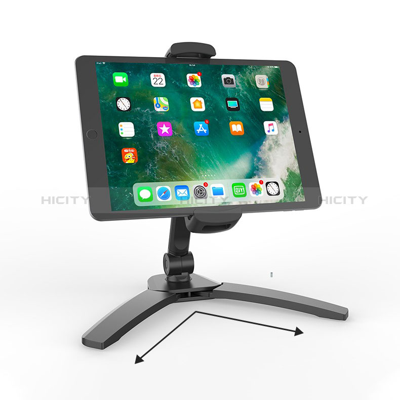 Support de Bureau Support Tablette Flexible Universel Pliable Rotatif 360 T08 pour Apple iPad 10.2 (2019) Plus