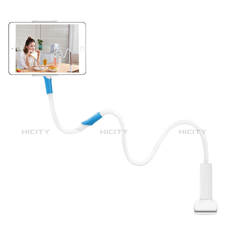 Support de Bureau Support Tablette Flexible Universel Pliable Rotatif 360 T35 pour Apple iPad Air 2 Blanc Plus