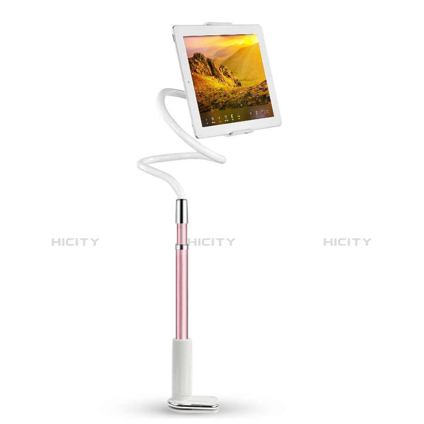 Support de Bureau Support Tablette Flexible Universel Pliable Rotatif 360 T36 pour Apple iPad 2 Rose Plus