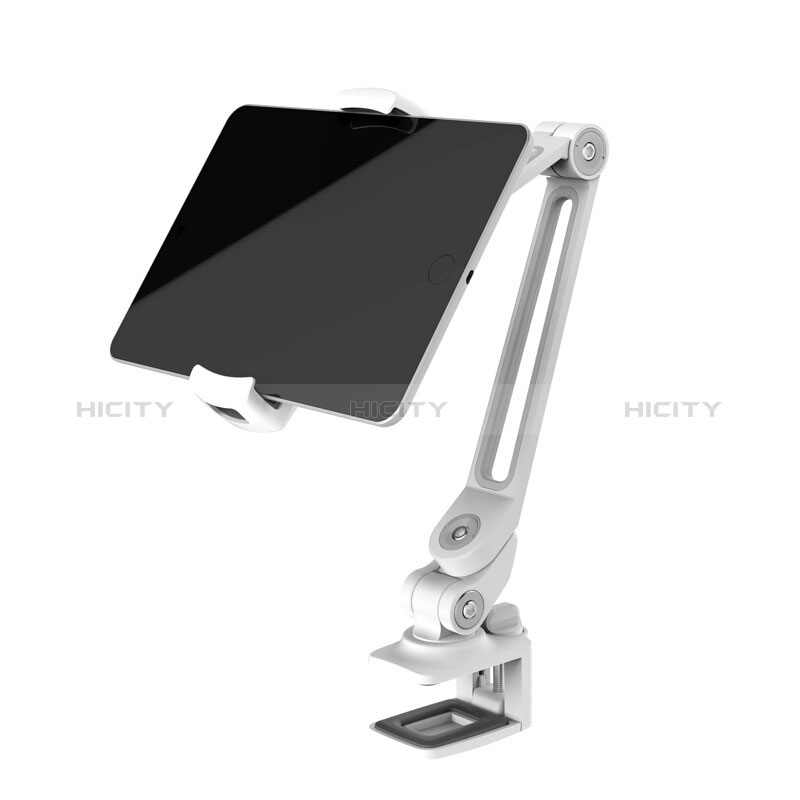 Support de Bureau Support Tablette Flexible Universel Pliable Rotatif 360 T43 pour Apple New iPad 9.7 (2017) Argent Plus
