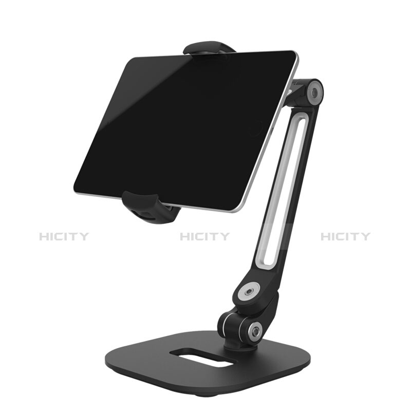 Support de Bureau Support Tablette Flexible Universel Pliable Rotatif 360 T44 pour Amazon Kindle Paperwhite 6 inch Noir Plus