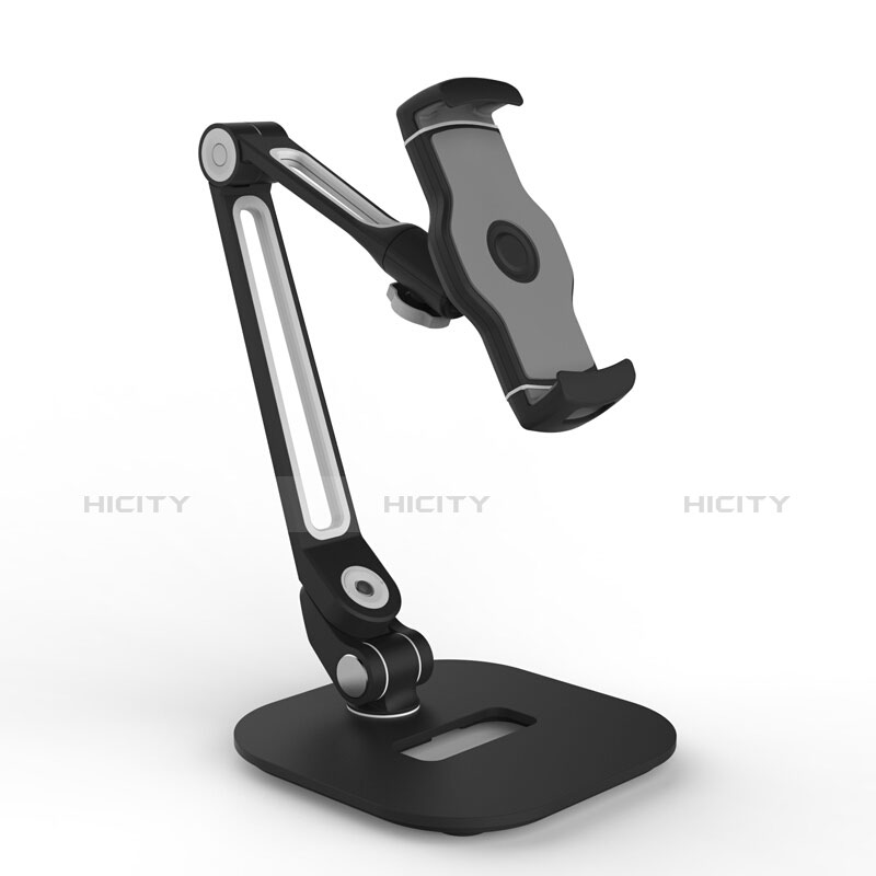 Support de Bureau Support Tablette Flexible Universel Pliable Rotatif 360 T44 pour Huawei Mediapad X1 Noir Plus