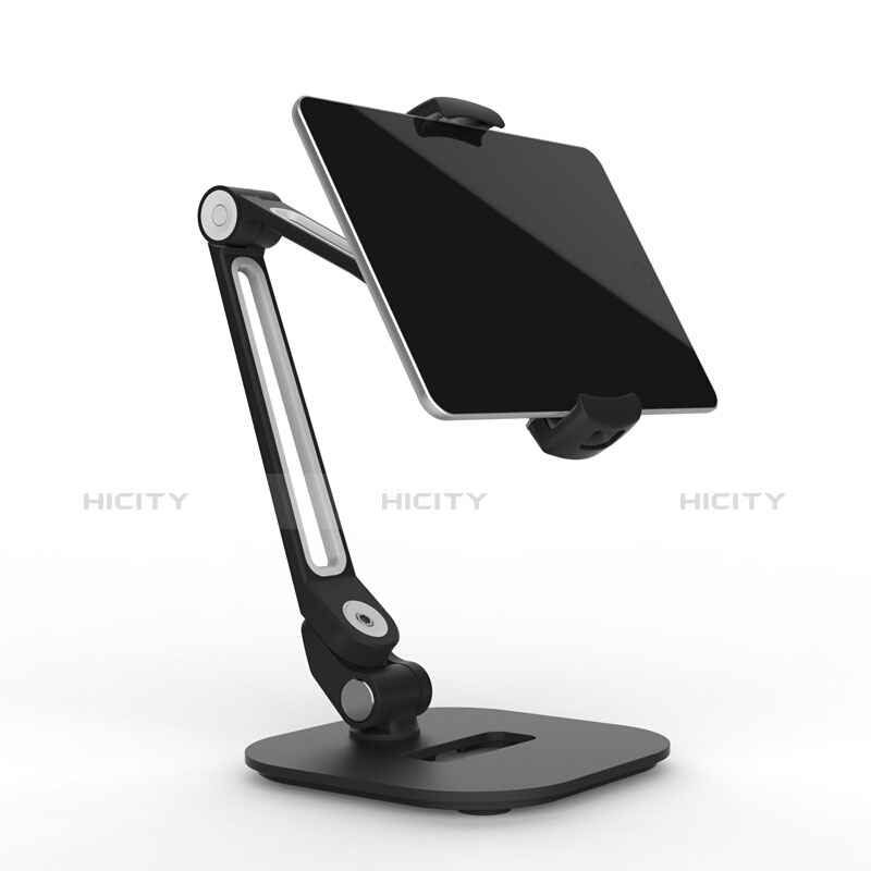 Support de Bureau Support Tablette Flexible Universel Pliable Rotatif 360 T44 pour Huawei Mediapad X1 Noir Plus