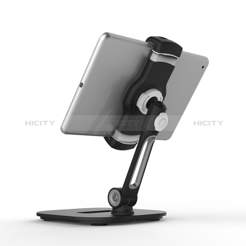 Support de Bureau Support Tablette Flexible Universel Pliable Rotatif 360 T47 pour Apple iPad Mini 6 Noir Plus