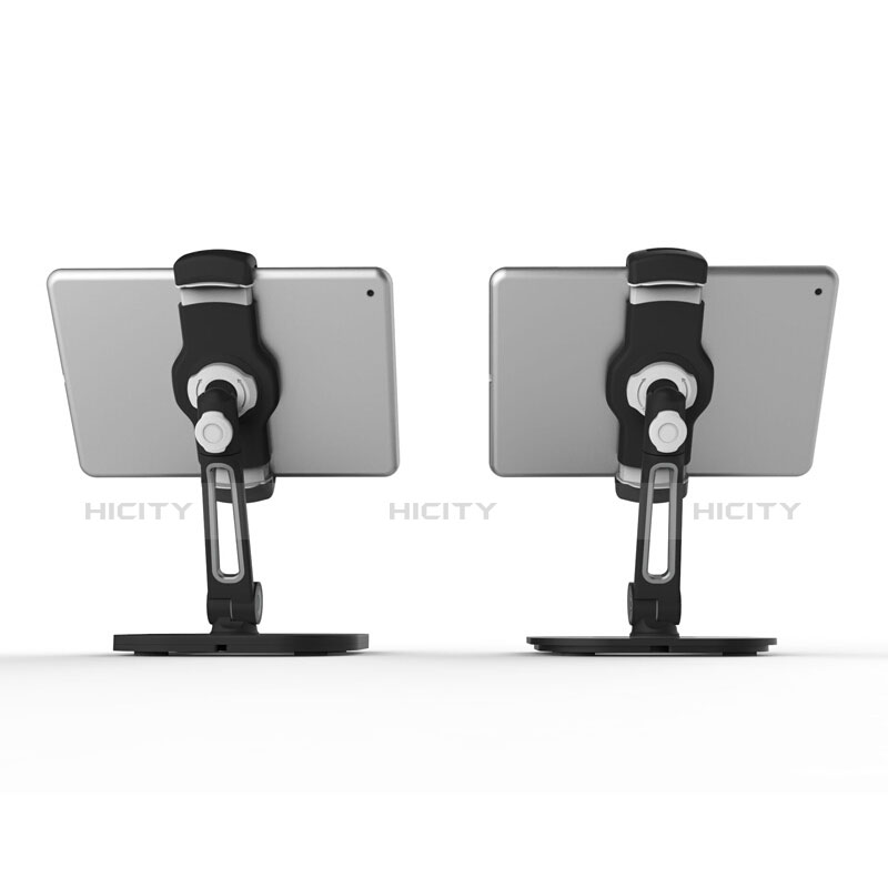 Support de Bureau Support Tablette Flexible Universel Pliable Rotatif 360 T47 pour Apple iPad Mini Noir Plus