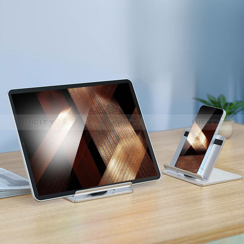 Support de Bureau Support Tablette Universel N02 pour Apple iPad Pro 10.5 Argent Plus