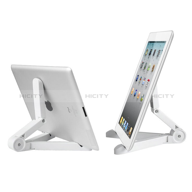 Support de Bureau Support Tablette Universel T23 pour Apple iPad 10.2 (2019) Blanc Plus