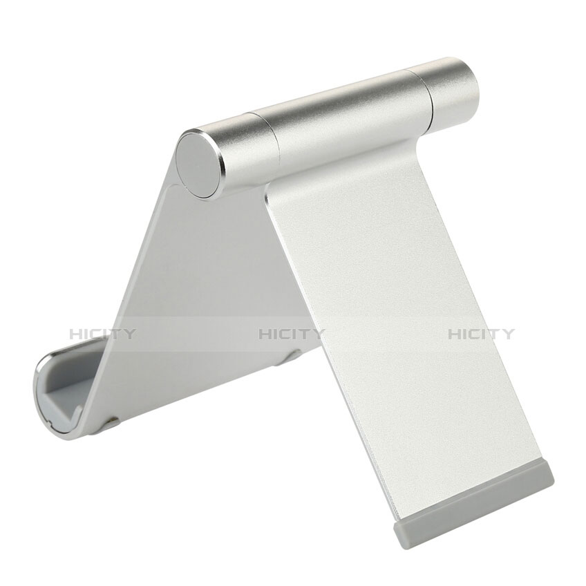 Support de Bureau Support Tablette Universel T27 pour Samsung Galaxy Note 10.1 2014 SM-P600 Argent Plus