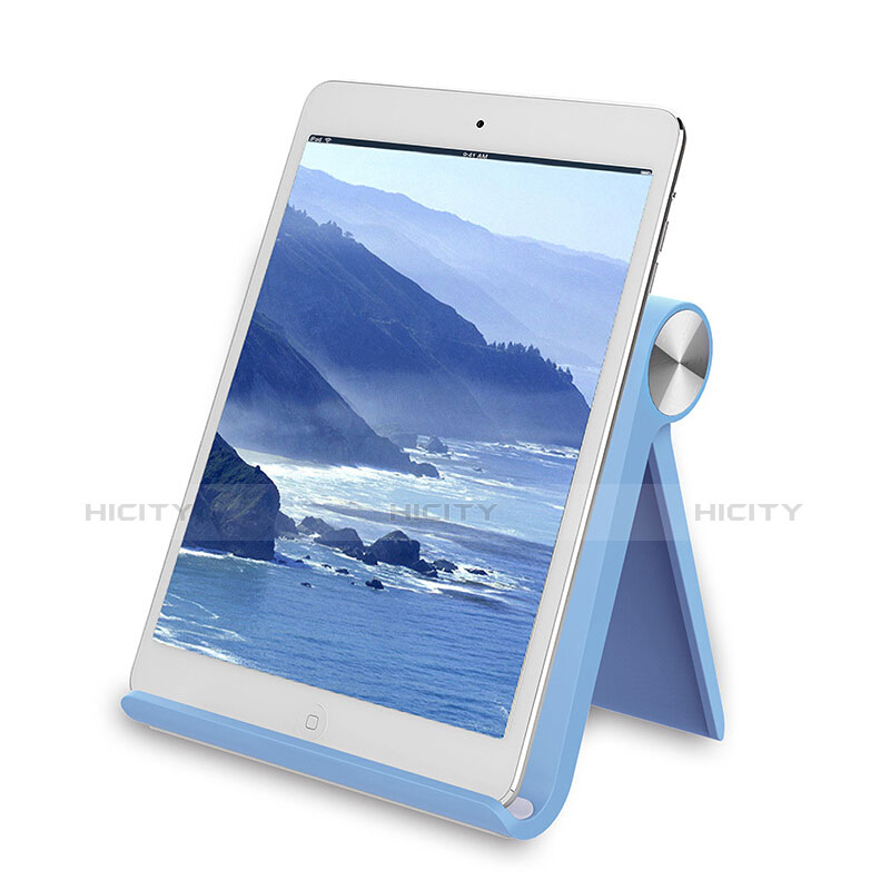 Support de Bureau Support Tablette Universel T28 pour Apple iPad 2 Bleu Ciel Plus