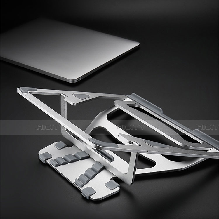 Support Ordinateur Portable Universel K03 pour Samsung Galaxy Book S 13.3 SM-W767 Argent Plus