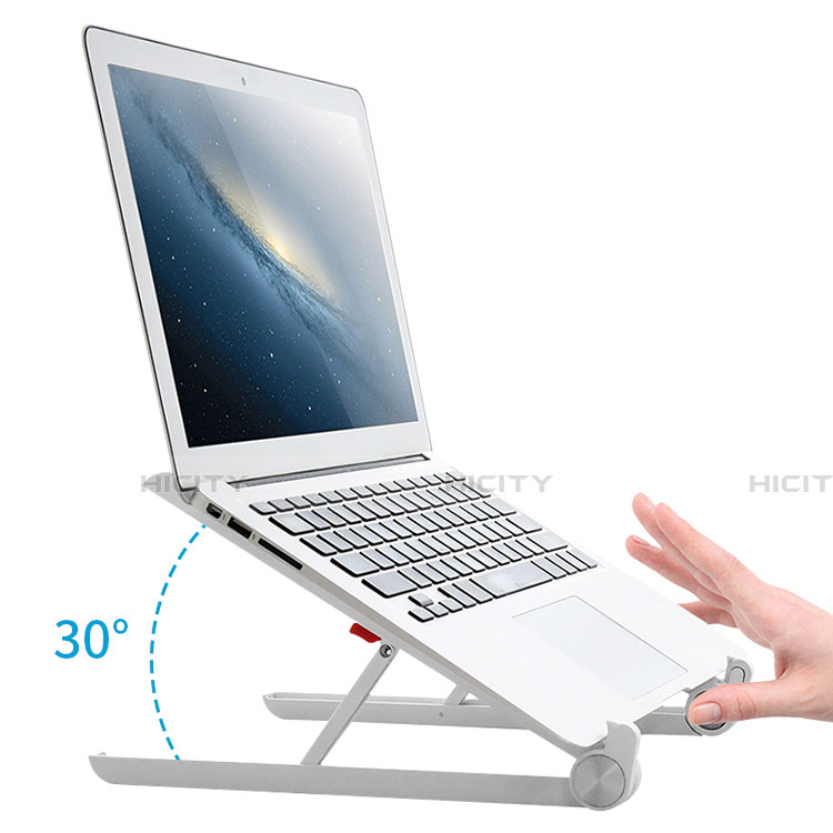 Support Ordinateur Portable Universel K13 pour Apple MacBook 12 pouces Argent Plus