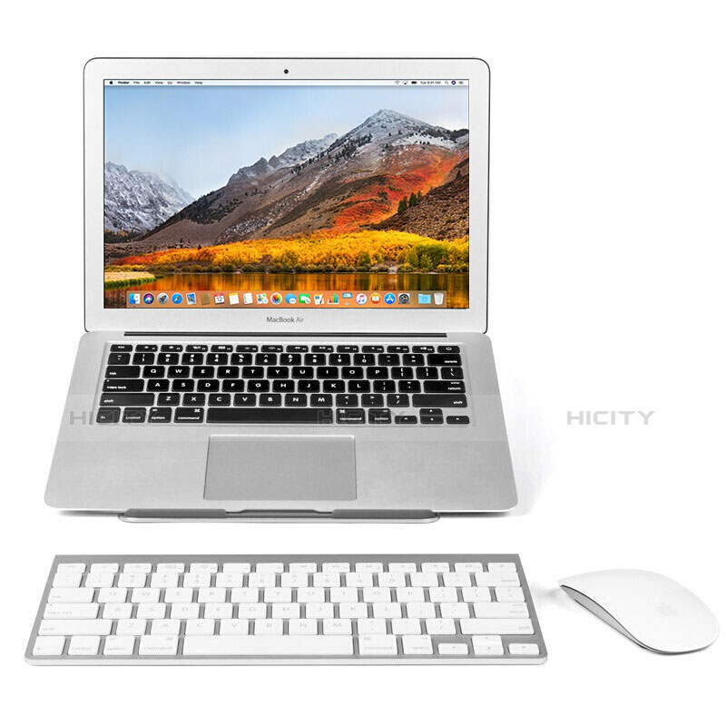 Support Ordinateur Portable Universel S04 pour Apple MacBook 12 pouces Argent Plus