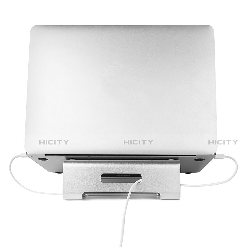 Support Ordinateur Portable Universel S05 pour Apple MacBook Air 13 pouces (2020) Argent Plus