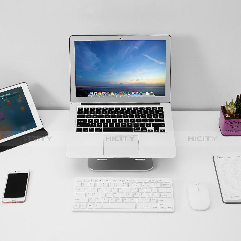 Support Ordinateur Portable Universel S07 pour Apple MacBook Pro 15 pouces Argent Plus