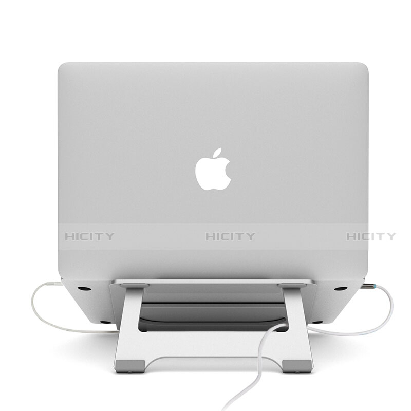 Support Ordinateur Portable Universel S10 pour Apple MacBook Air 13 pouces (2020) Argent Plus