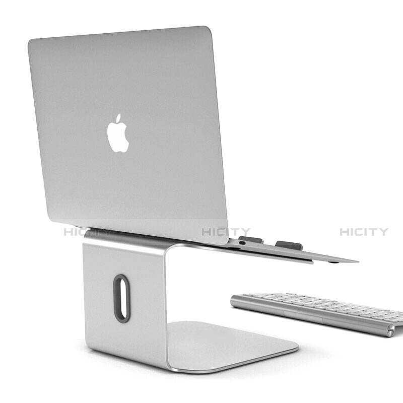 Support Ordinateur Portable Universel S12 pour Apple MacBook Pro 13 pouces (2020) Argent Plus