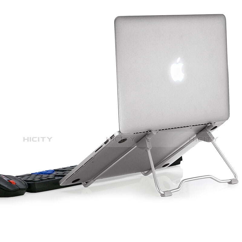 Support Ordinateur Portable Universel S15 pour Apple MacBook Air 13.3 pouces (2018) Argent Plus