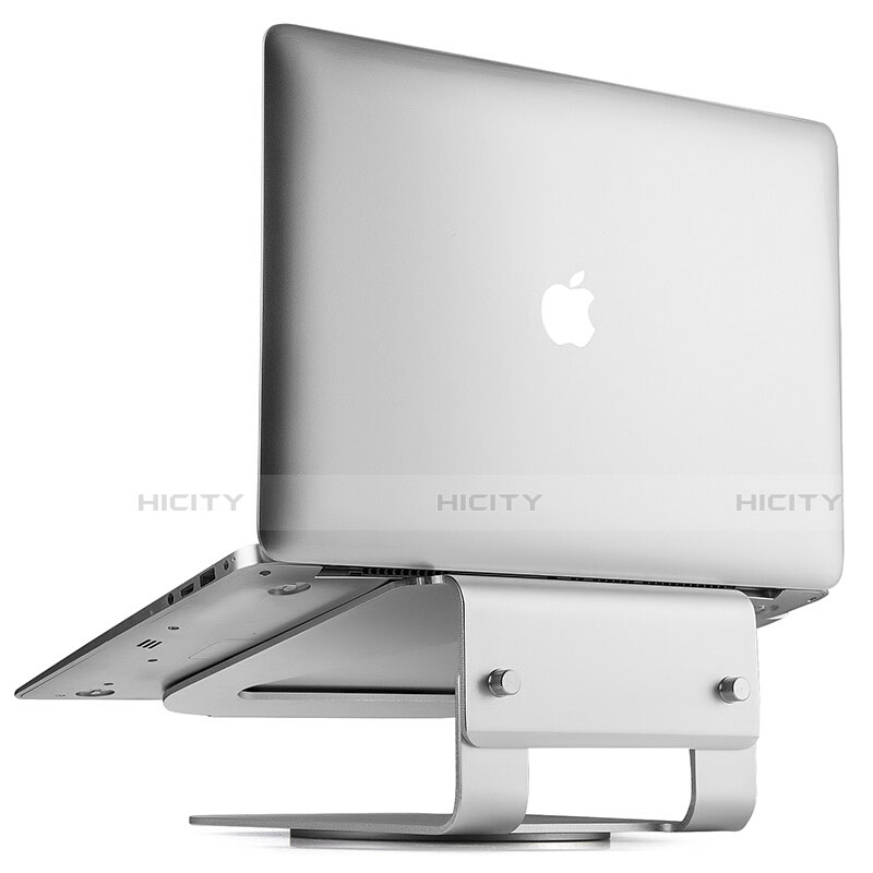 Support Ordinateur Portable Universel S16 pour Apple MacBook Air 13 pouces (2020) Argent Plus