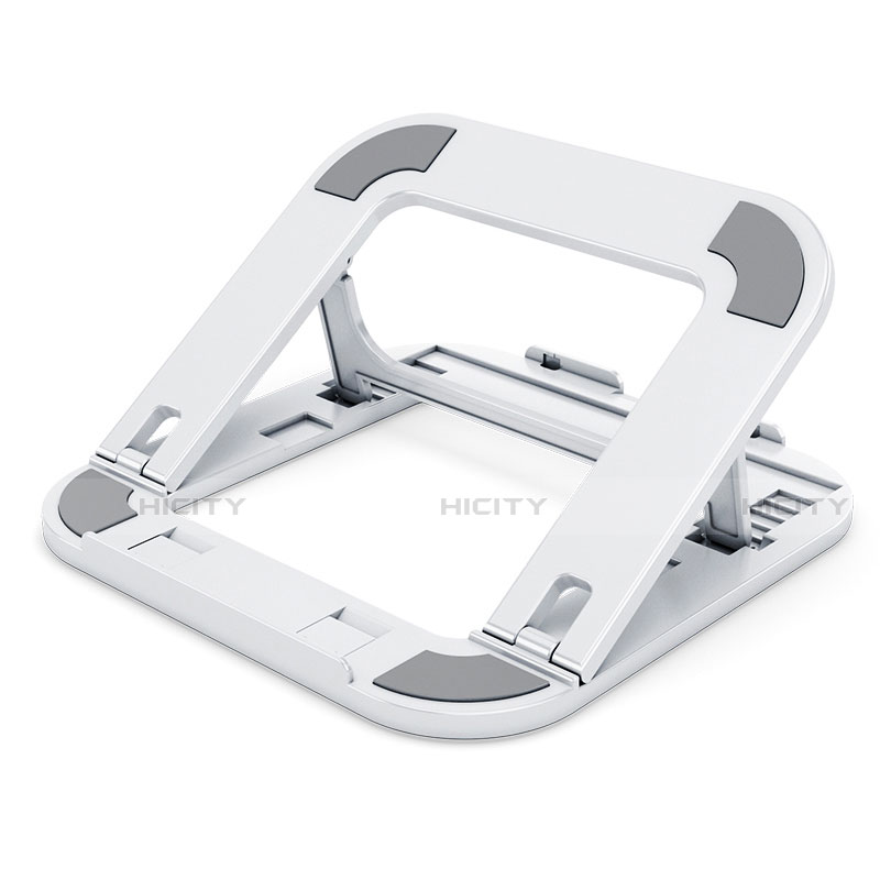 Support Ordinateur Portable Universel T02 pour Samsung Galaxy Book S 13.3 SM-W767 Blanc Plus