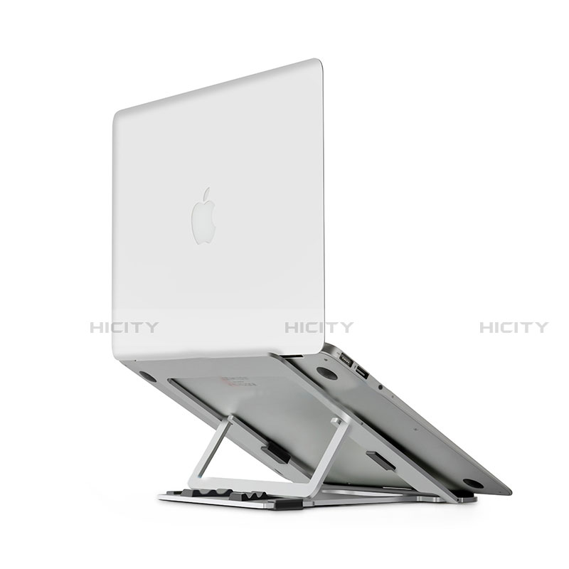 Support Ordinateur Portable Universel T08 pour Apple MacBook Pro 13 pouces (2020) Argent Plus