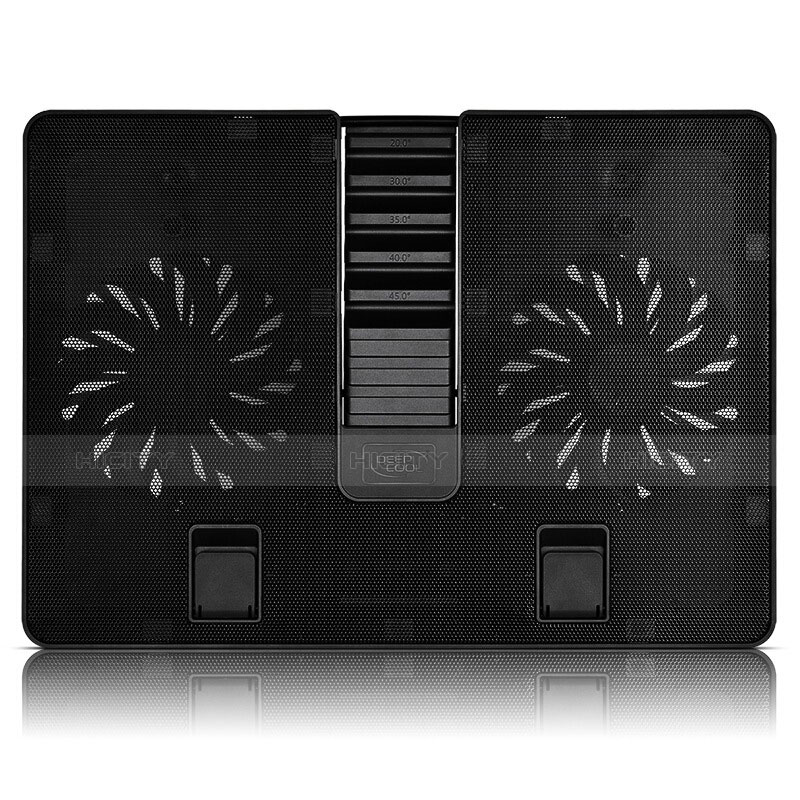 Support Ordinateur Portable Ventilateur de Refroidissement Radiateur Universel 9 Pouces a 16 Pouces L01 pour Apple MacBook Pro 15 pouces Noir Plus