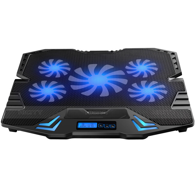 Support Ordinateur Portable Ventilateur de Refroidissement Radiateur Universel 9 Pouces a 16 Pouces M14 pour Huawei Honor MagicBook 14 Noir Plus