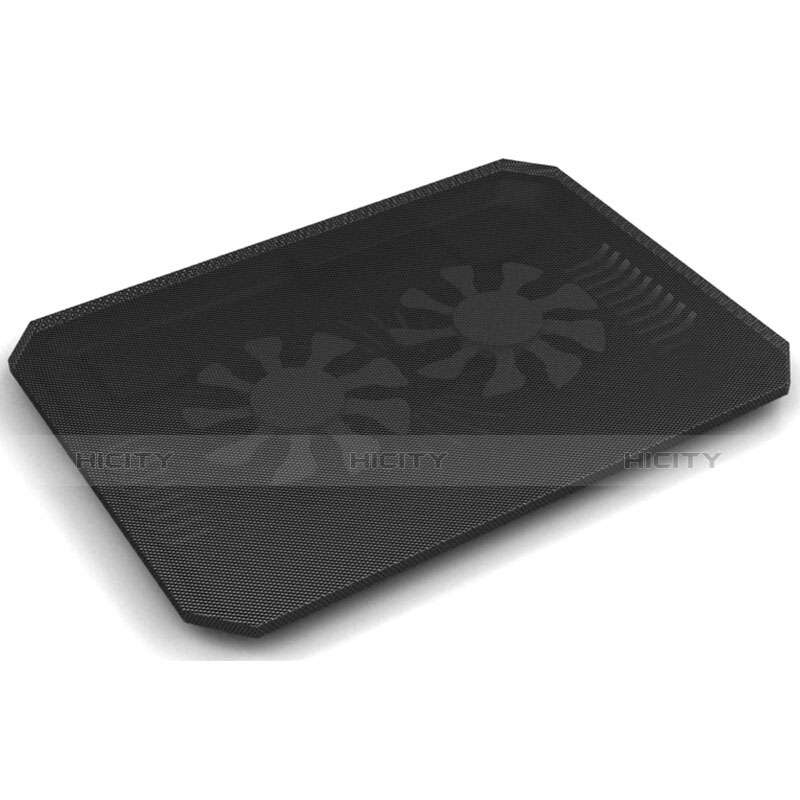 Support Ordinateur Portable Ventilateur de Refroidissement Radiateur Universel 9 Pouces a 16 Pouces M19 pour Apple MacBook Air 11 pouces Noir Plus