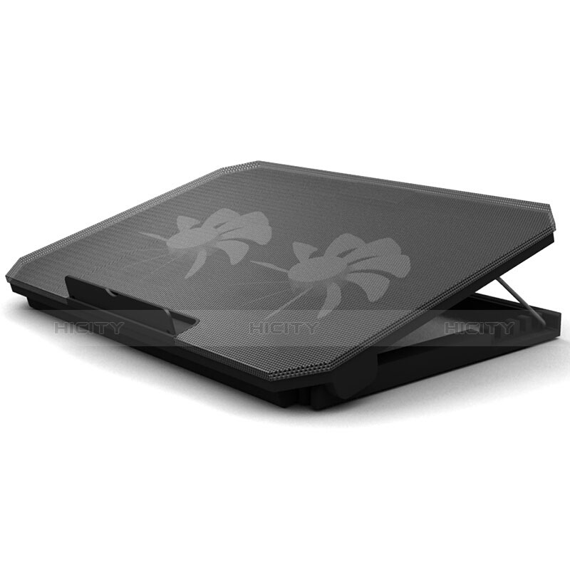 Support Ordinateur Portable Ventilateur de Refroidissement Radiateur Universel 9 Pouces a 16 Pouces M19 pour Huawei MateBook 13 (2020) Noir Plus