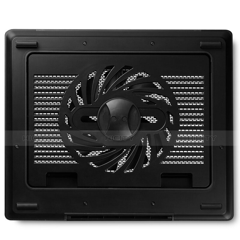 Support Ordinateur Portable Ventilateur de Refroidissement Radiateur Universel 9 Pouces a 16 Pouces M23 pour Apple MacBook 12 pouces Noir Plus