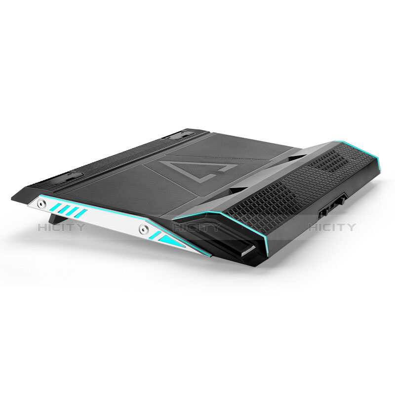 Support Ordinateur Portable Ventilateur de Refroidissement Radiateur Universel 9 Pouces a 17 Pouces L01 pour Huawei MateBook X Pro (2020) 13.9 Noir Plus