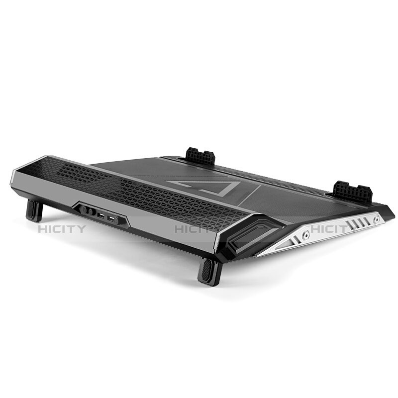 Support Ordinateur Portable Ventilateur de Refroidissement Radiateur Universel 9 Pouces a 17 Pouces L01 pour Huawei MateBook X Pro (2020) 13.9 Noir Plus