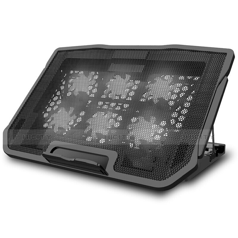 Support Ordinateur Portable Ventilateur de Refroidissement Radiateur Universel 9 Pouces a 17 Pouces L03 pour Huawei MateBook X Pro (2020) 13.9 Noir Plus