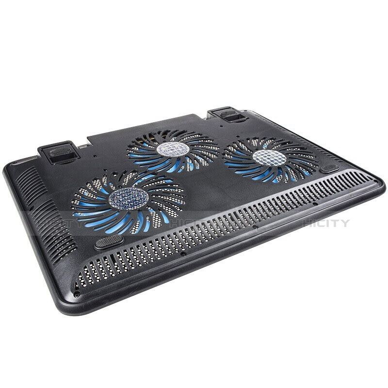 Support Ordinateur Portable Ventilateur de Refroidissement Radiateur Universel 9 Pouces a 17 Pouces L04 pour Huawei MateBook 13 (2020) Noir Plus
