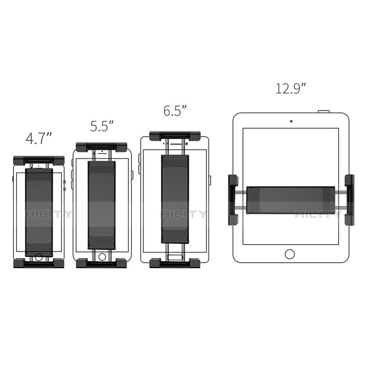 Support Tablette Universel Voiture Siege Arriere Pliable Rotatif 360 pour Amazon Kindle Paperwhite 6 inch Plus