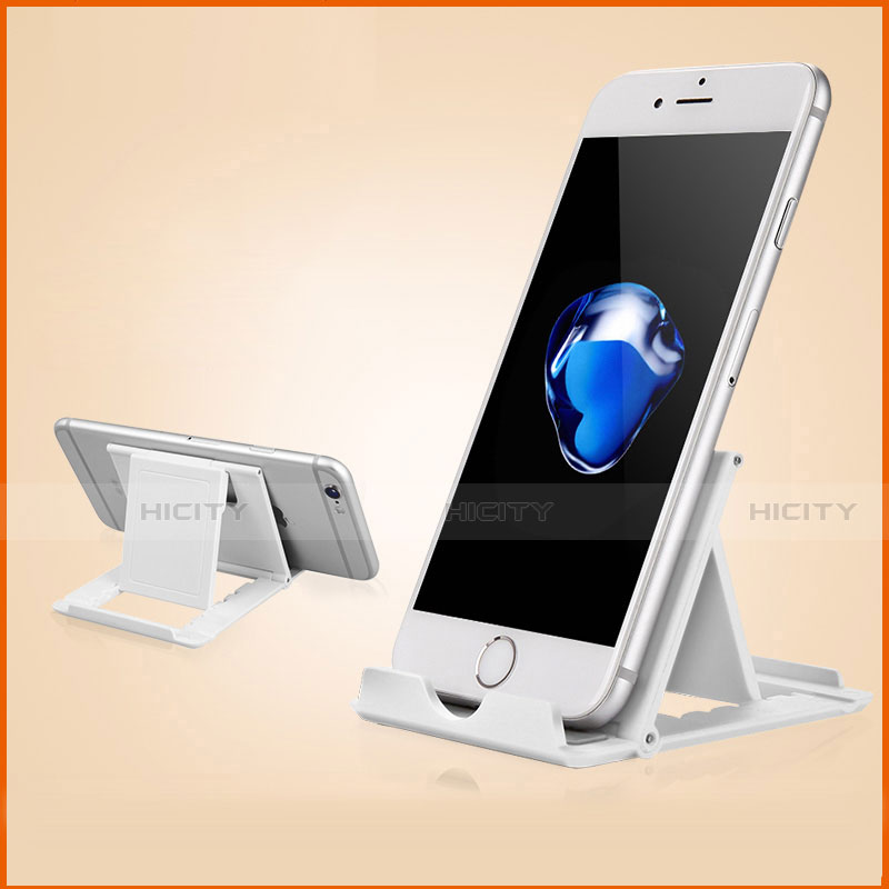 Support Telephone Support de Bureau Universel T09 Blanc Plus