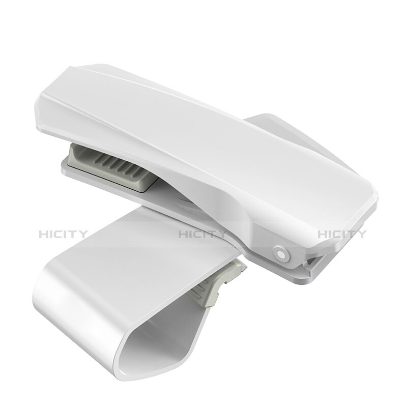 Support Telephone Voiture Support Clip Tableau de Bord Universel T03 Blanc Plus